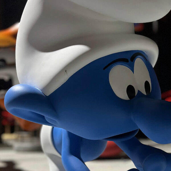 Smurfs scene ride by Colordrops