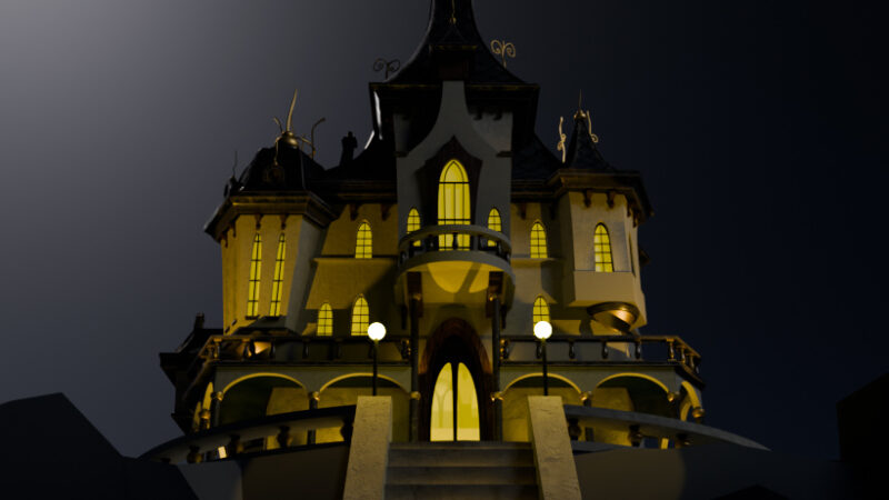 castle by colordrops